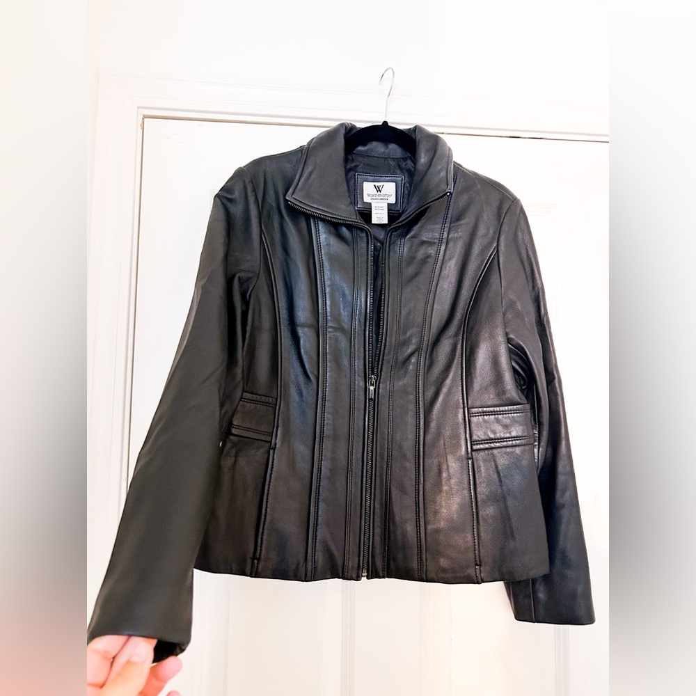 Leather jacket